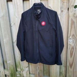 Pizza Hut Black Microfleece Jacket Size M Men